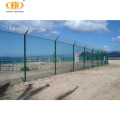 Basketball Court Galvanized Steel Pipe Chain Link Fence